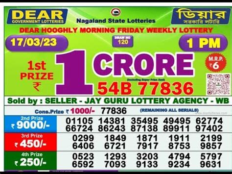 5 tarikh ka lottery ka result|Lottery Sambad Result .